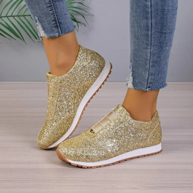 Dinah - Glitzernde Pailletten-Sneaker für Damen