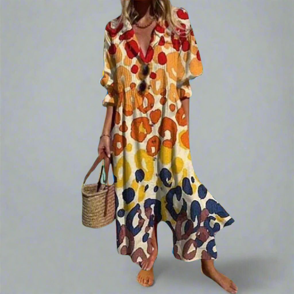Urmina | Boho Maxikleid für stilvolle Sommermomente