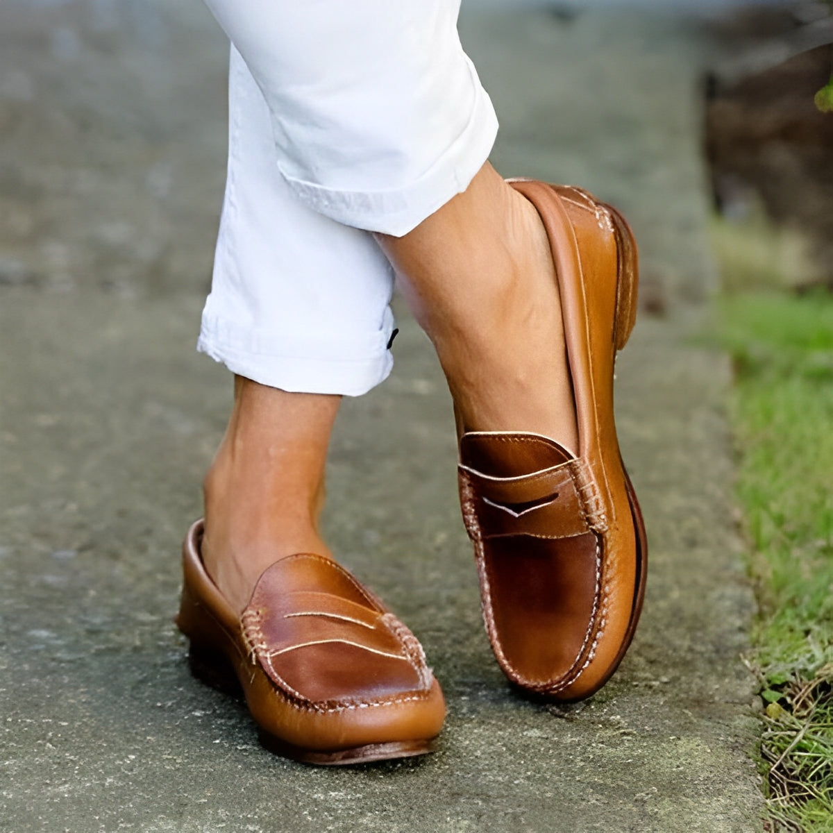 Ciara - Sommerliche Mokassins zum Hineinschlüpfen