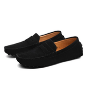 Kervin - Herren Mokassins für einen lockeren Look – Schwarz