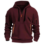 Daevric - Softtouch-Hoodie – Rot