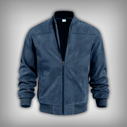 Herren Sommerjacke Mit Reißverschluss – Dunkelblau