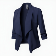 Blazer Mit Langen Ärmeln Für Damen Formal - Vittorelli – Blau