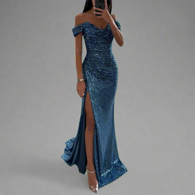 Zenobia | Glitzerndes Kleid mit premium Stoff für unvergessliche Nächte