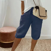 Sommerfeld | Komfort-Shorts mit femininer Passform (1 kaufen, 1 GRATIS dazu) – Dunkelblau