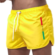 Halden - Schnelltrocknende Badeshorts – Gelb