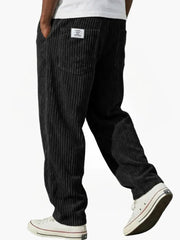 Sommerfeld | Herren Cordhose mit elastischem Bund (1 kaufen, 1 gratis dazu) – Schwarz