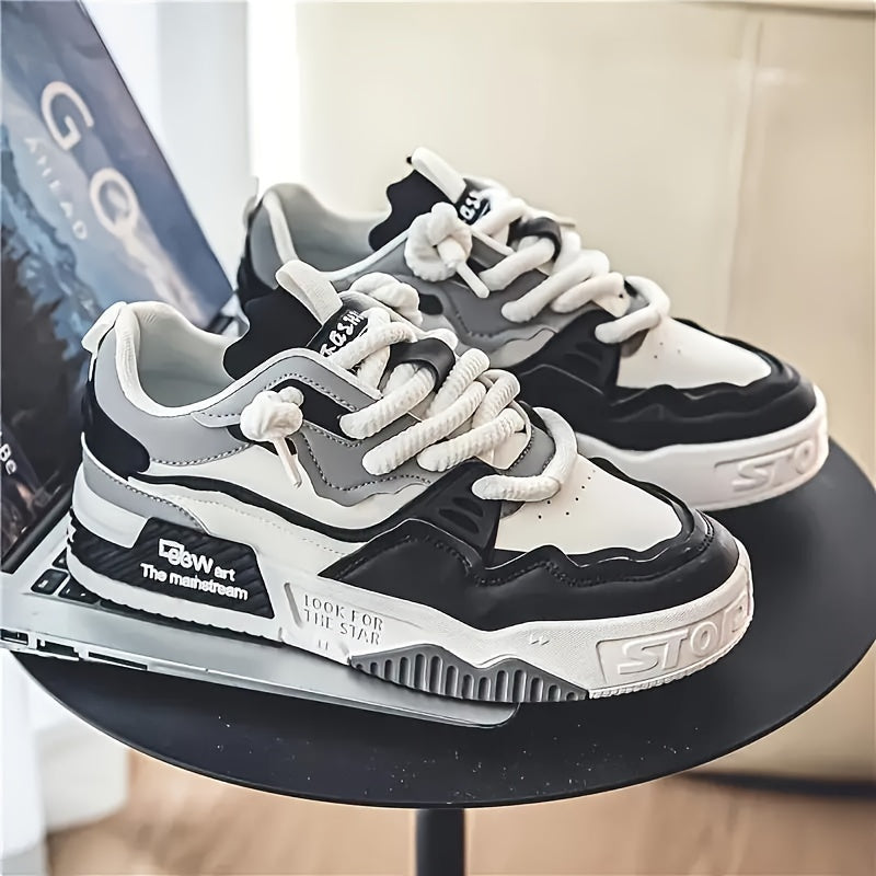 Chunky Herren Streetwear Sneaker mit Profilsohle & Komfortpolster – Kairo