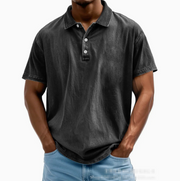 Ansley - Soft-Touch-Poloshirt – Schwarz