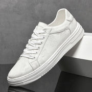 Lina | Belmont Klassischer Sneaker Herren Stil – Weiß
