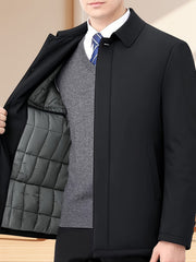 Beldren - strukturierte klassische Jacke – Schwarz