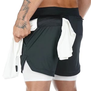 2-in-1 Sommer-Sportshorts für Herren – Felix