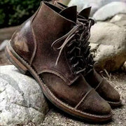 Tristan | Klassische Cap-Toe Herrenstiefel Mit Komfortabler Fußunterstützung – Khaki