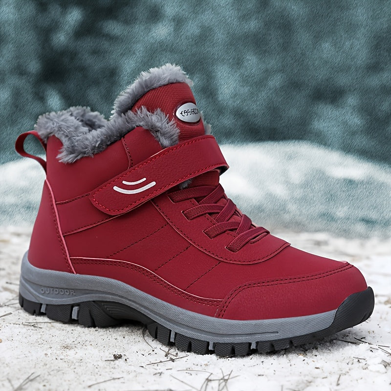 Winterschuhe Unisex Stiefel | Knöchelhoch mit Riemenverschluss