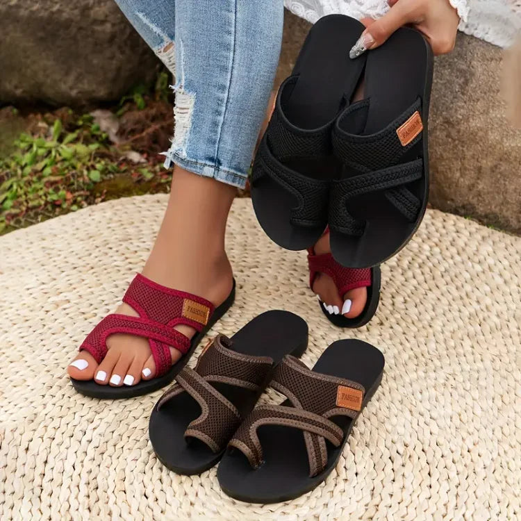 Leichte Mesh-Sandalen für Damen