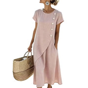 Hestelle - Raffiniertes Sommerkleid – Rosa