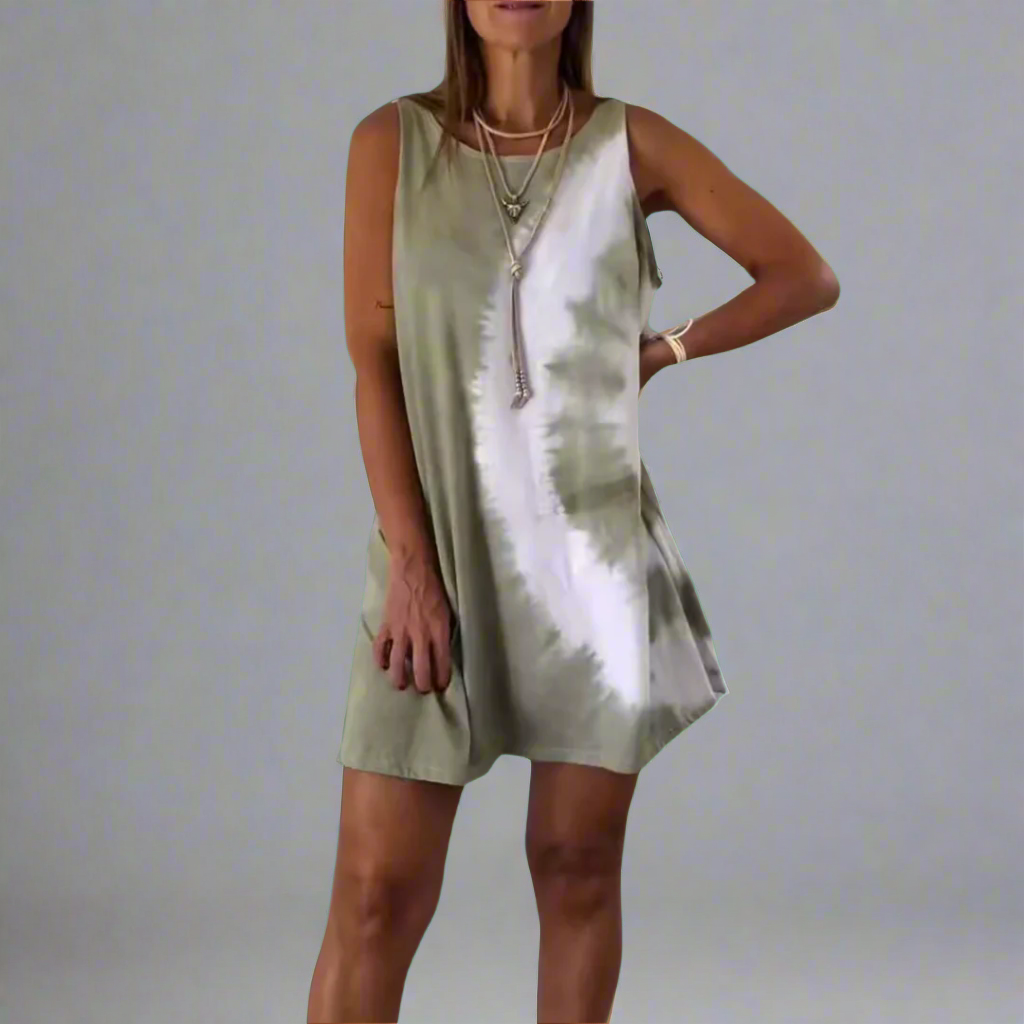 Welflinde | Trendiges Minikleid mit Tie-Dye-Look