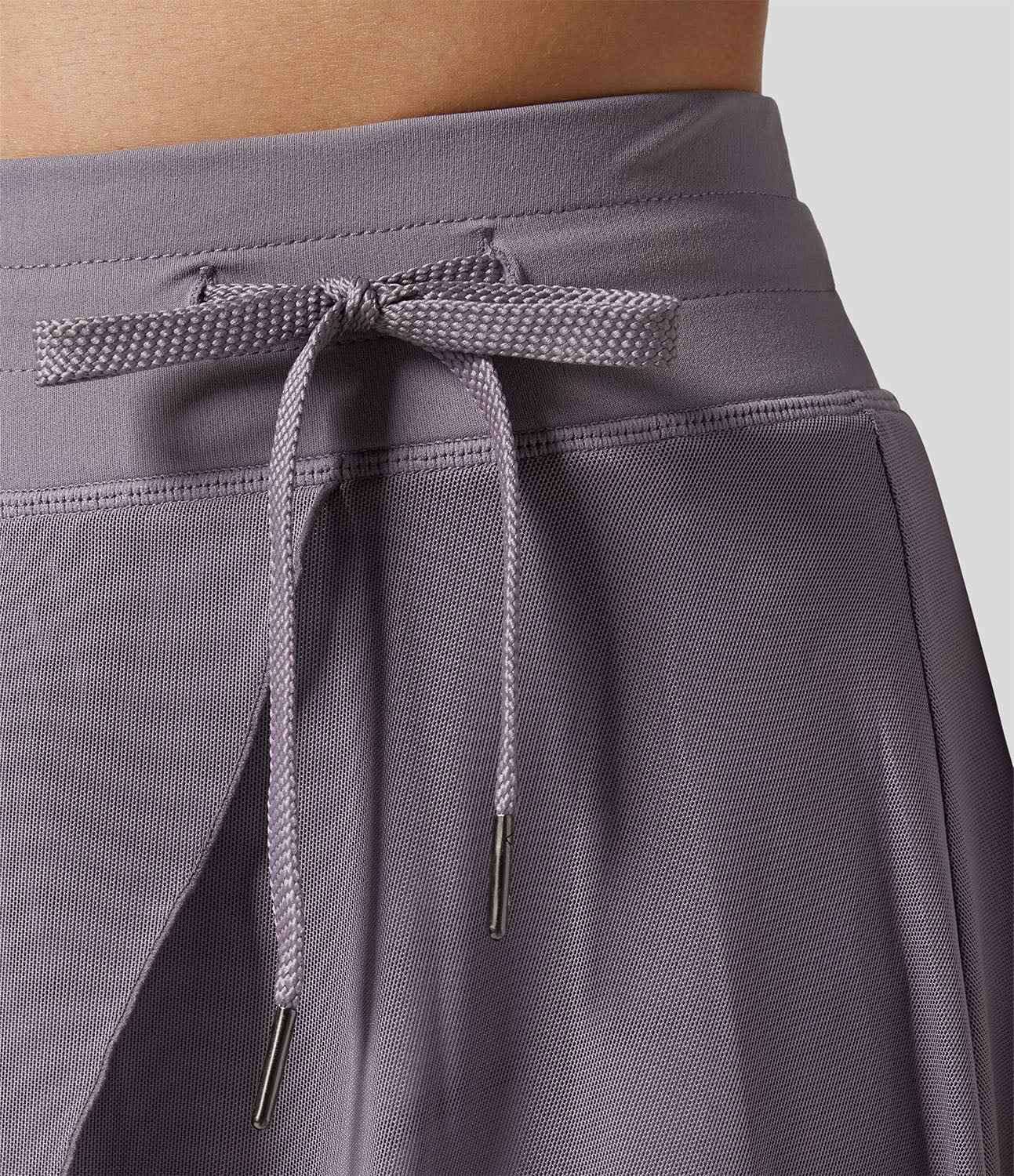 2-in-1 Rockshorts | Transparenter Überrock | Sportlich-feminin