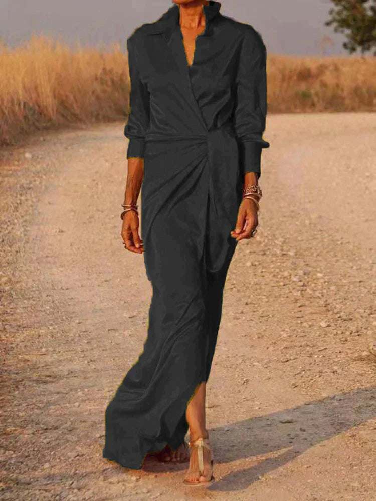 Claret - Langes lässiges Sommerkleid