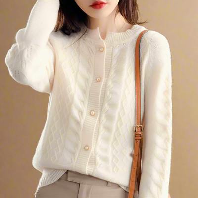 DIANA MARCELLA STRICKJACKE AUS WOLLE