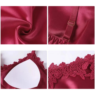 Livia | Luxurious 5-in-1 satin pyjama set