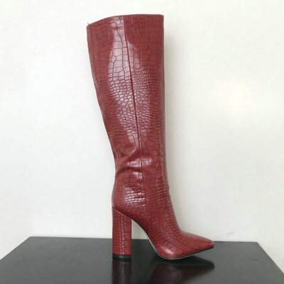 Anneliese - Damenstiefel mit dicken Sohlen