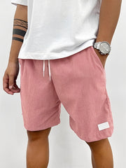 Robbie – Herrenshorts – Bequem und lässig – Rosa