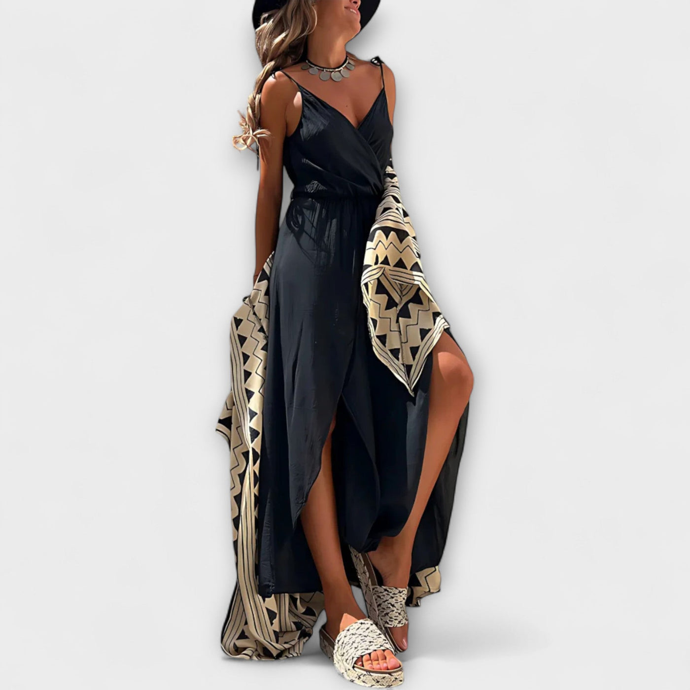 Anna - Donatila Seitenschlitz Jumpsuit