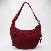 Bellanor - Premium-Schultertasche – Burgunder
