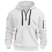 Daevric - Softtouch-Hoodie – Weiß