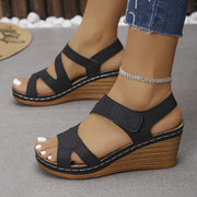 Sarielle - Orthopädische Komfort-Sandalen – Schwarz