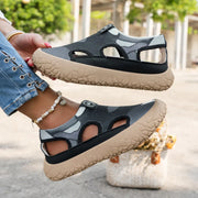 Maelina - orthopädische gepolsterte Laufschuhe – Schwarz