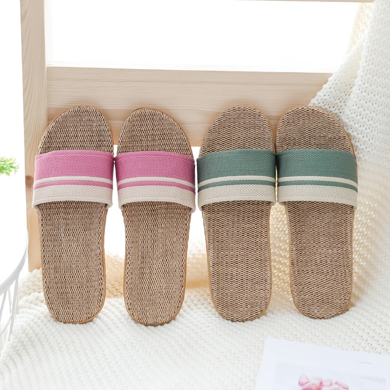 Demi - Damen Sommer Hausschuhe Lässig Bequem