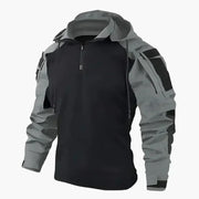Barkston - wetterfeste taktische Jacke – Grau