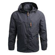 Brixton - Leichte Outdoor-Kapuzenjacke – Grau
