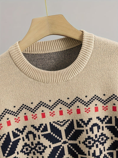 Liam | Vintage Isländischer Pullover