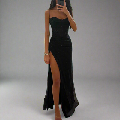 Jorinde | Glamour Kleid aus premium Stoff