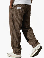 Sommerfeld | Herren Cordhose mit elastischem Bund – Braun