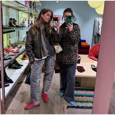 Haven - bedruckte Straight-Jeans für Damen