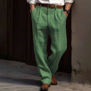 Lennart – Vielseitige Herrenhose im eleganten Design – Grün