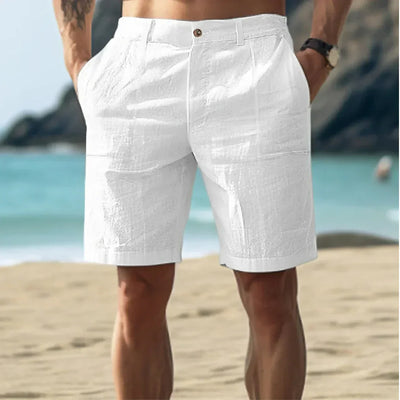 Sommer-Leinen-Shorts für Männer