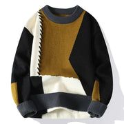 Bennet - Strukturierter Rollkragenpullover – Gelb
