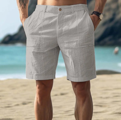 Sommer-Leinen-Shorts für Männer