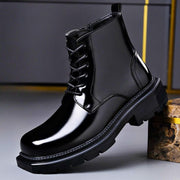 Daniel | Prestige Echtlederstiefel Für Herren – Onyxschwarz