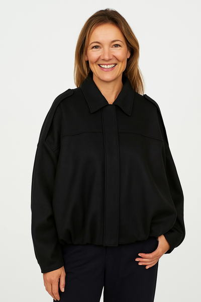 Agnes Kurzjacke Oversized Ballonärmel