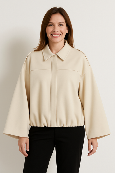 Agnes Kurzjacke Oversized Ballonärmel