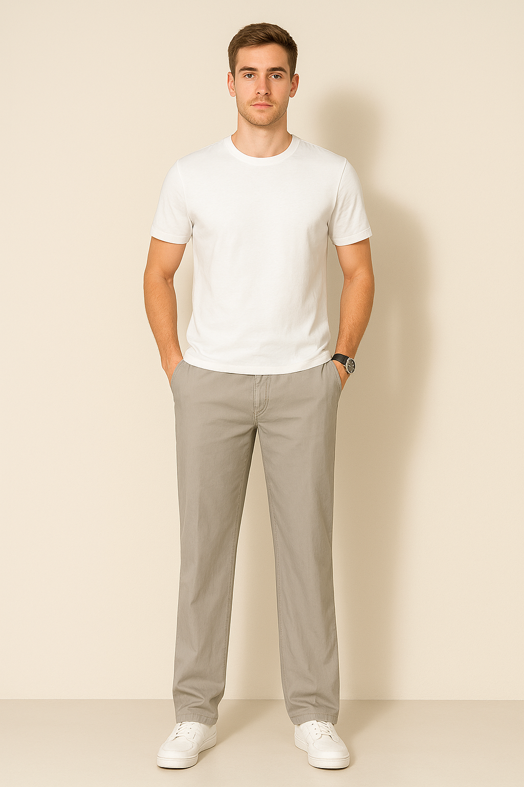 Alexander Freizeithose mit Elastischem Bund