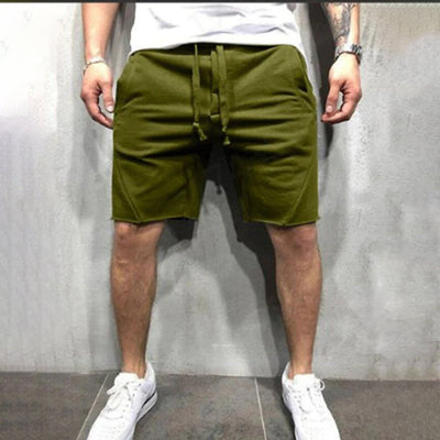 Sportliche Fransen-Shorts für Herren