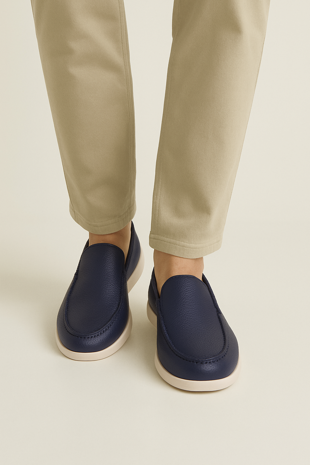 Asher Lederloafer Zweifarbig