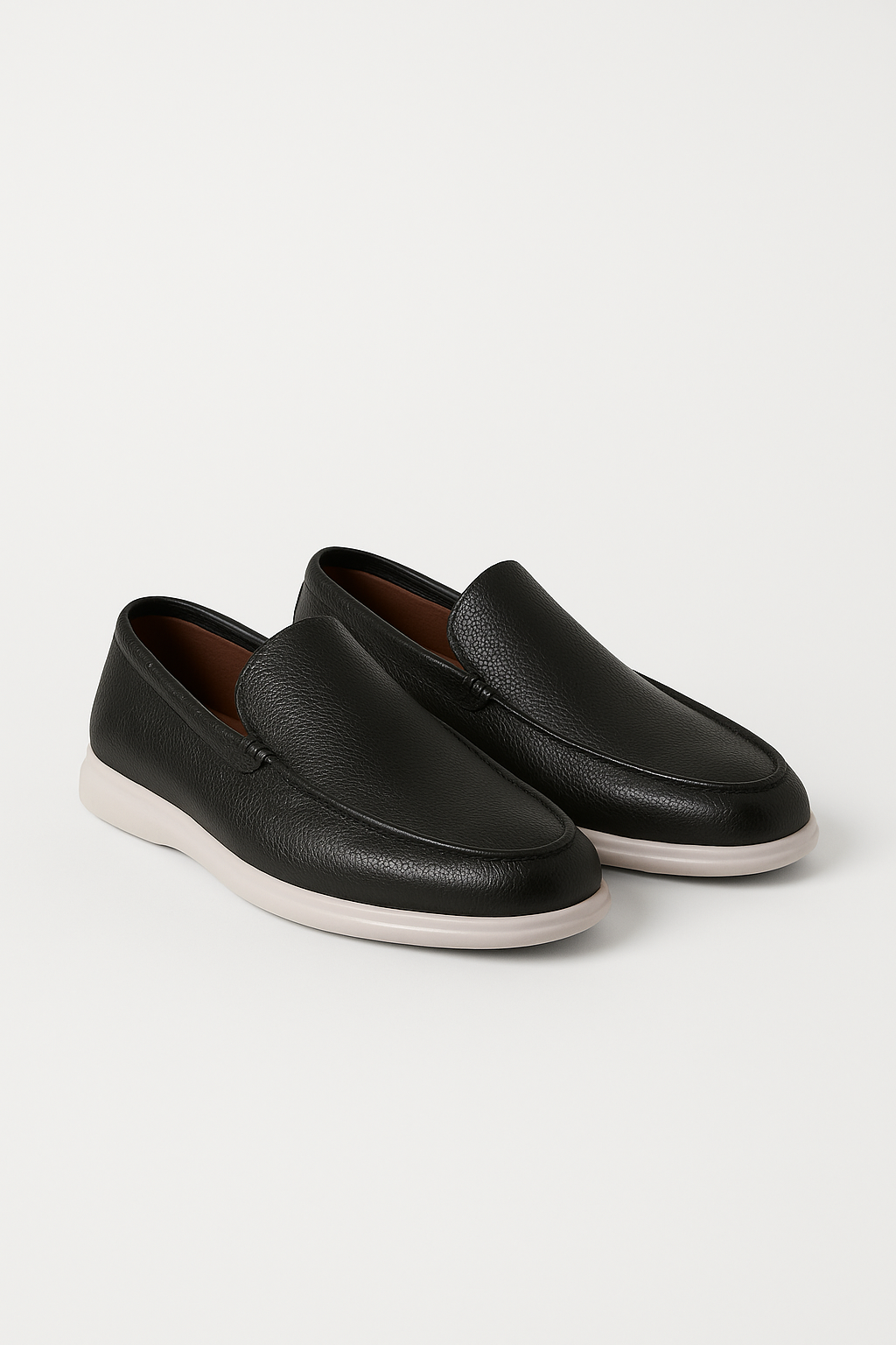 Asher Lederloafer Zweifarbig